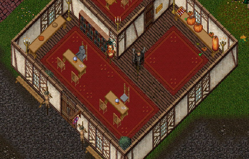 The Counselor guild in Britain city. Ultima Online screenshot